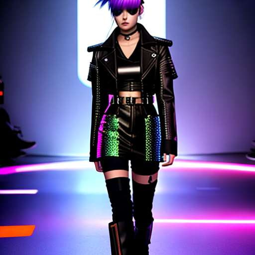Cyberpunk Kawaii Fashion Midjourney Prompt - Create Your Own Anime-inspired Style - Socialdraft