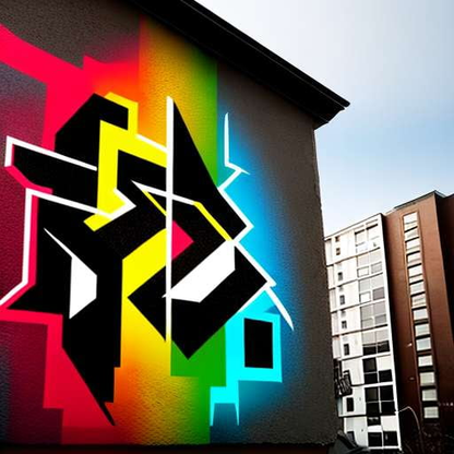 Graffiti Block Letters Midjourney Generator - Create Customized Street Art - Socialdraft