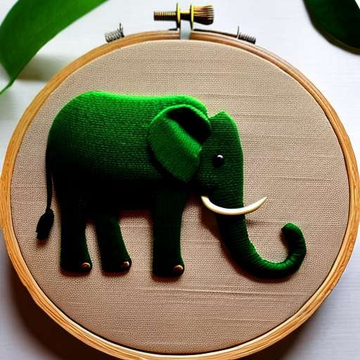 Animal Embroidery Midjourney Prompt - Customizable and Unique Design - Socialdraft