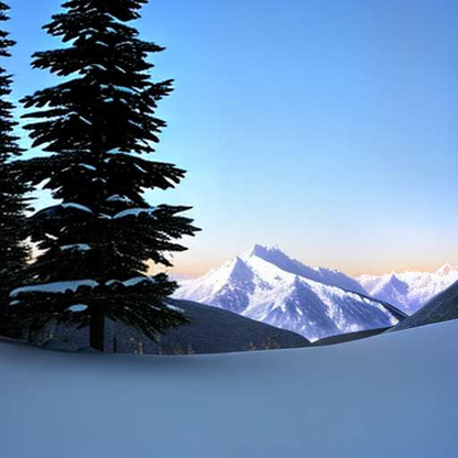 Ski Slopes Midjourney: Customizable Visual Prompts for Winter Sports Fans - Socialdraft