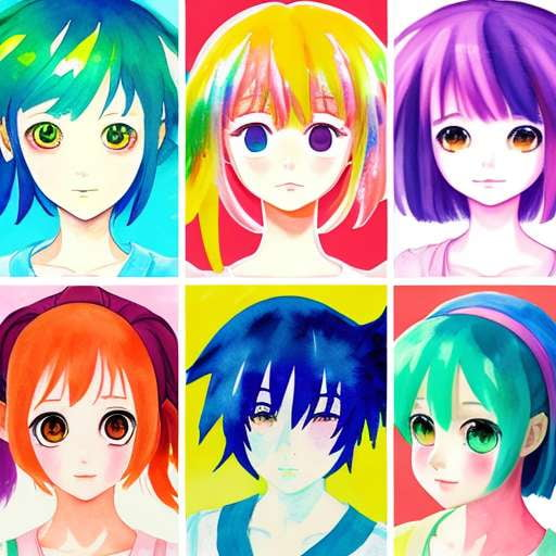 Kawaii Anime Character Midjourney Prompts for Illustrators and Artists ...