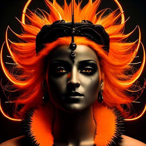 Divine Fury: Incendiary Goddess Midjourney Prompt for Custom Art Creation - Socialdraft