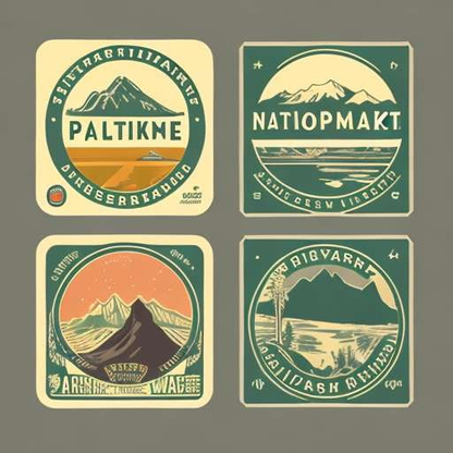National Park Stickers for Adventure Lovers - Socialdraft