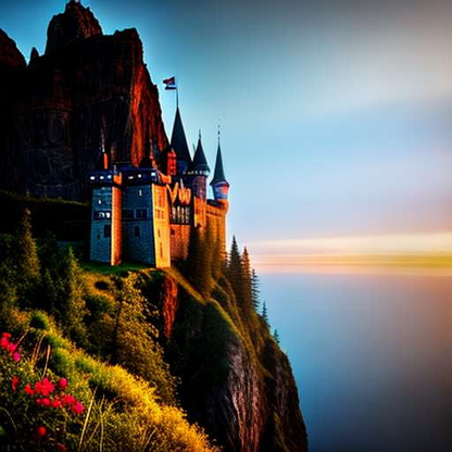 Enchanted Castle Midjourney Image Prompts | Create Your Own Fairy Tale Adventure - Socialdraft