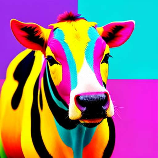 Cow Print Midjourney Prompt - Customizable Animal Art Generation - Socialdraft