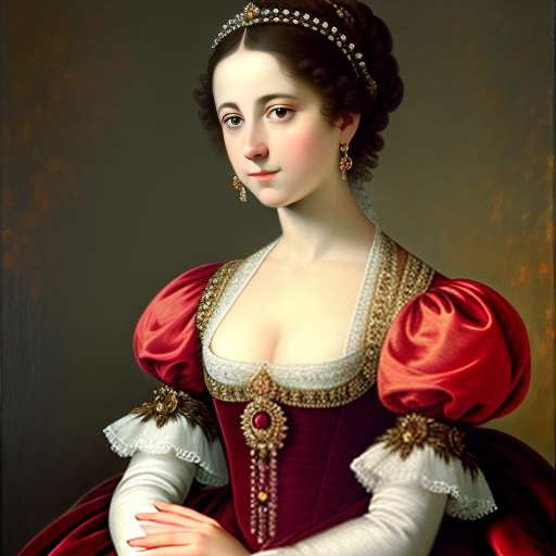 Baroque Beauty: Custom Female Portrait Midjourney Prompt - Socialdraft