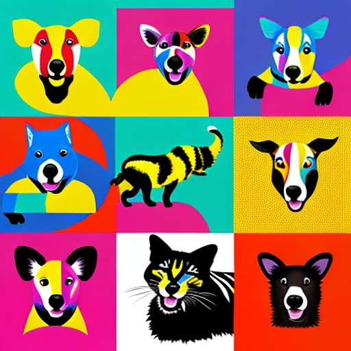Animal Party Portrait Midjourney Prompt \- Create Custom Animal-Themed Artwork - Socialdraft