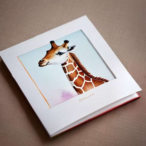 Giraffe Bedtime Midjourney Prompt - Text-to-Image Model - Socialdraft