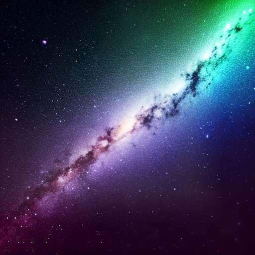 Milky Way Galaxy Vector Midjourney Creation for Astronomy Enthusiasts - Socialdraft