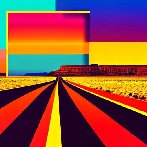 "Desert Highway" Midjourney Prompt for Truly Unique Image Generation - Socialdraft