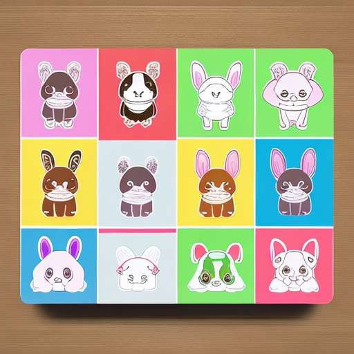 Cute Animal Sticker Midjourney Prompts for Custom Creations - Socialdraft
