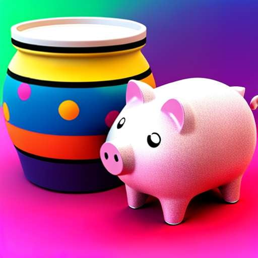 "Customizable Creative Piggy Bank Midjourney Prompt" - Socialdraft