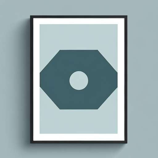 Geometric Poster Midjourney Prompts for Custom Self Printing - Socialdraft
