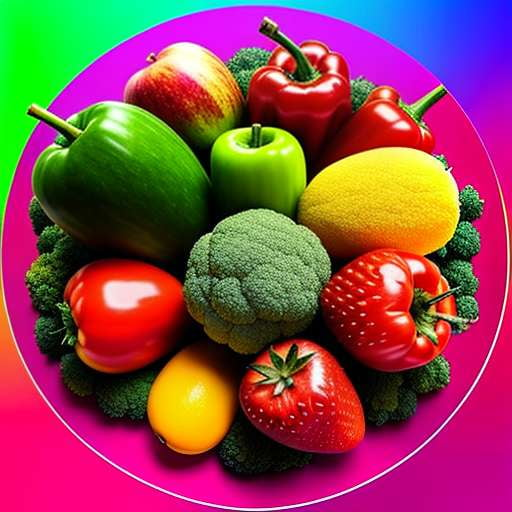 Cosmic Harvest: Midjourney Still-Life Prompt for Fruits and Veggies - Socialdraft
