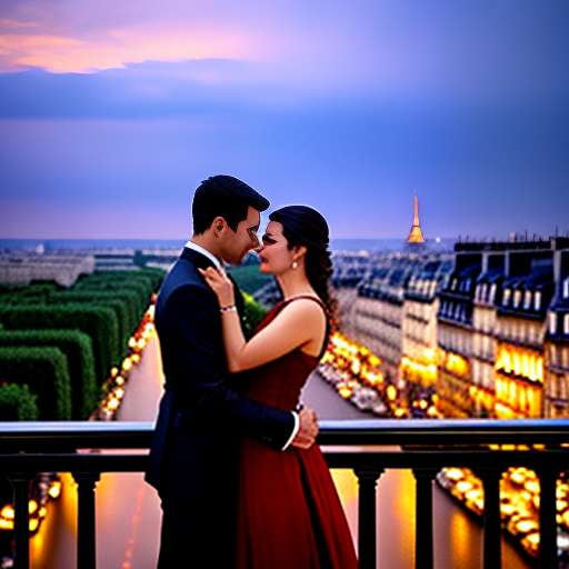 Romantic Paris View Midjourney Prompt - Create Your Own Unique Masterpiece - Socialdraft