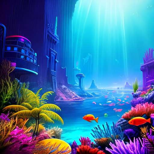 "Lost in Atlantis" Midjourney Image Generation Prompt - Socialdraft