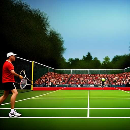 Tennis Court Midjourney Art Prompt - Customizable & Unique Image Generation - Socialdraft