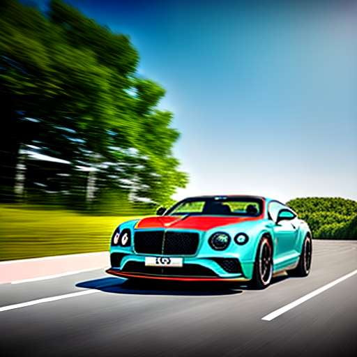 Bentley Bacalar Racing Midjourney Prompt - Customizable Image Generation - Socialdraft