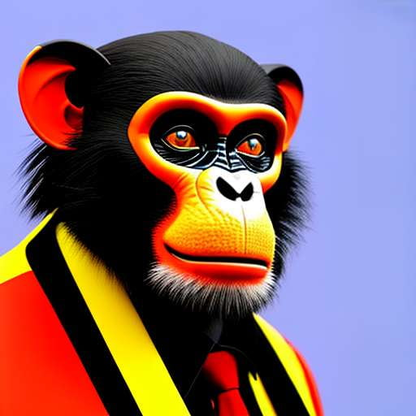 Chimpanzee Executive Midjourney Prompt - Create a Professional Primate in Style! - Socialdraft