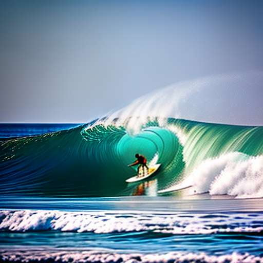 "Surfer's Paradise" Customizable Midjourney Prompt for Image Generation - Socialdraft