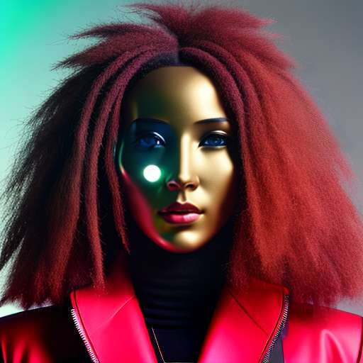 Futuristic Portrait Midjourney Prompt - AI Image Generation - Socialdraft