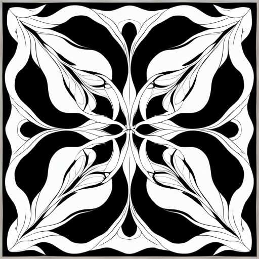 Midjourney Symmetrical Florae Prompt - Socialdraft