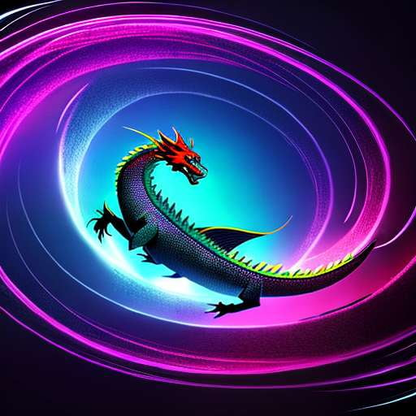 Dragon in Space Midjourney Prompt - Create Your Own Epic Cosmic Art - Socialdraft