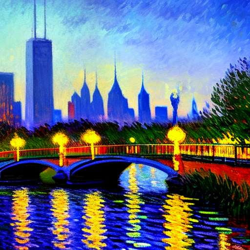 Cityscapes in Impressionistic Style - Midjourney Prompt - Socialdraft