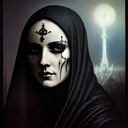Gothic Tarot Card Midjourney Prompt - Dark, Mysterious and Intriguing images - Socialdraft
