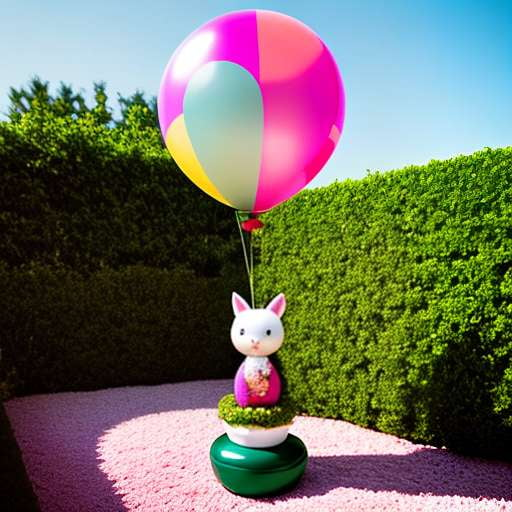 Balloon Animal Topiary Midjourney Prompt for Custom Creations - Socialdraft
