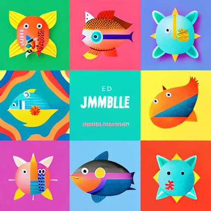 Animal Alphabet Children's Book Cover Midjourney Creation - Socialdraft