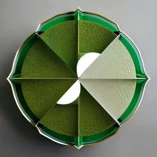 Geometric Fern Terrarium: Customizable Midjourney Prompt - Socialdraft