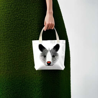 Topiary Animal Tote Bag Midjourney Prompt - Customizable Wildlife Creations - Socialdraft