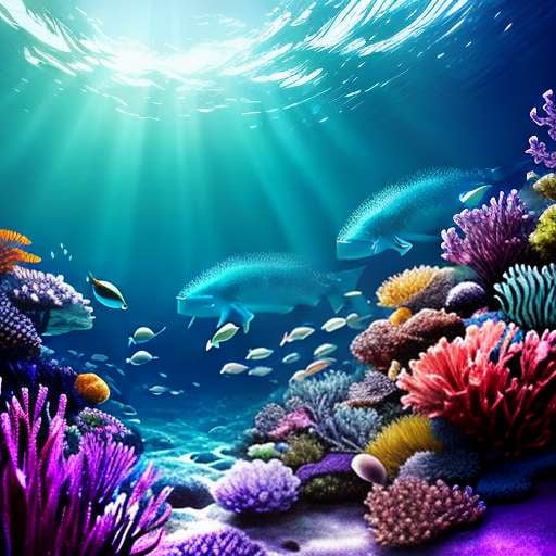 Oceanic Adventure Midjourney Prompt - Create Your Own Underwater World - Socialdraft