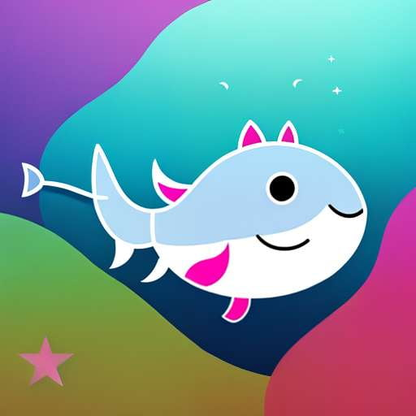 "Custom Narwhal Sticker Prompt - Create Your Own Unique Midjourney Design" - Socialdraft
