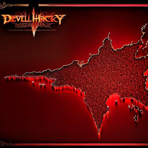 Devil May Cry Midjourney World Map Prompt - Socialdraft