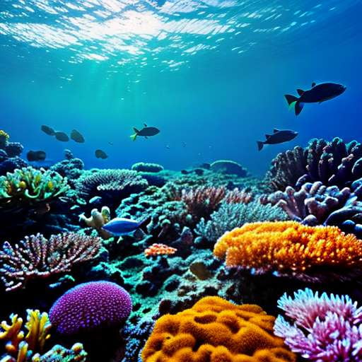 Reef Diver's Adventure Midjourney Image Prompt - Socialdraft