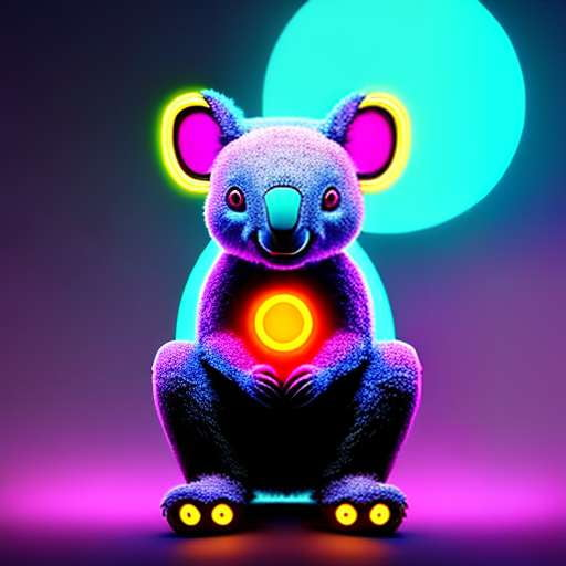 Neon Koala