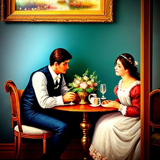 Midjourney Cafe Romance: Create Your own Love Story in a Painting - Socialdraft