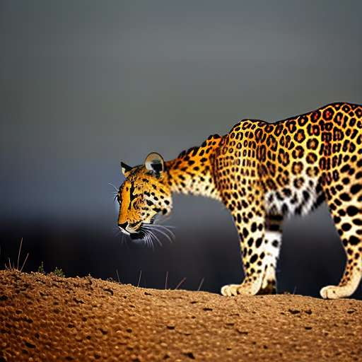 Leopard and Spider Midjourney Image Prompt - Customizable Art Creation - Socialdraft