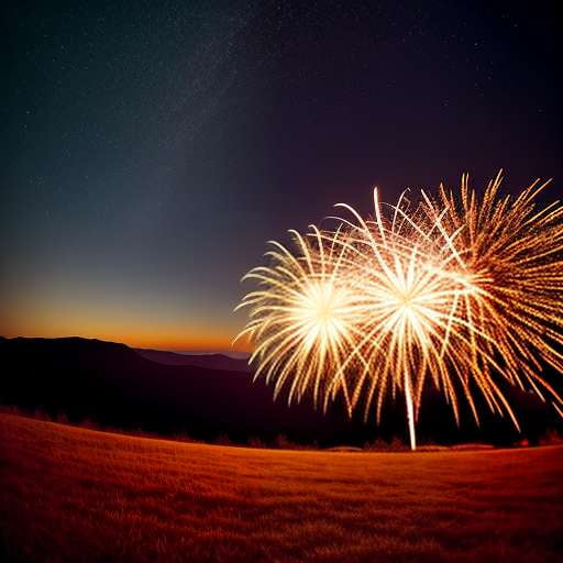 Fireworks Bokeh Effect Midjourney Prompt - Create your own stunning Fireworks Bokeh image! - Socialdraft