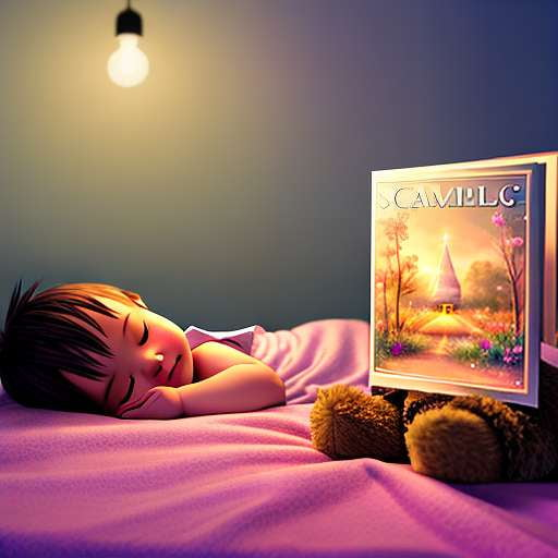 "Magical Bedtime Stories" Children's Book Cover Midjourney Prompt - Socialdraft