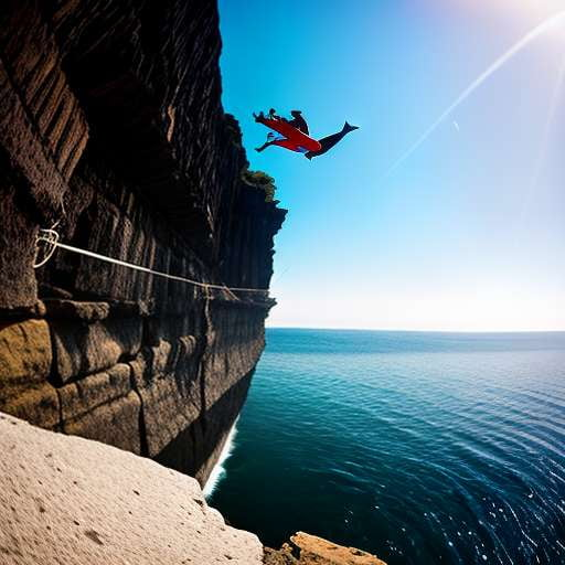 Cliff Diver Midjourney Challenge: Create Your Own Thrilling Jump - Socialdraft