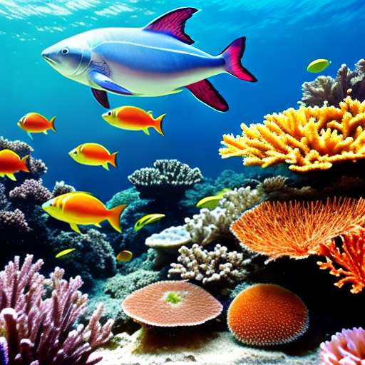 Marine Life Watercolor Midjourney Prompt: Create Your Own Ocean Masterpiece - Socialdraft