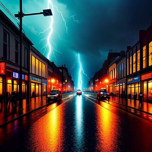 Midjourney Lightning Rain: Create Your Own Electrifying Artwork - Socialdraft