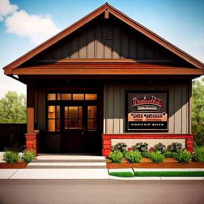 BBQ Joint A-Frame Sign Midjourney Prompt - Customizable BBQ Sign for your Business - Socialdraft