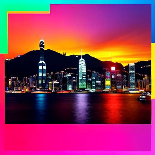 Hong Kong Victoria Harbour Midjourney Prompt - Photo Realistic Image Generation - Socialdraft