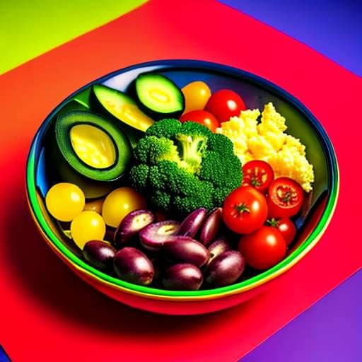 Greek Vegetable Salad Recipe Prompt - Midjourney Generated Image - Socialdraft