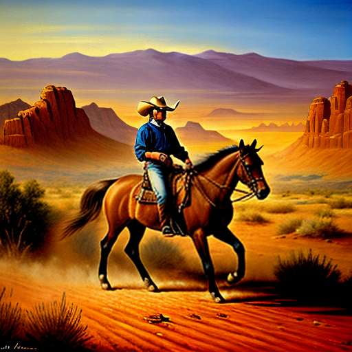 Horseback Adventure Midjourney Prompt - Dynamic Equine Imagery - Socialdraft
