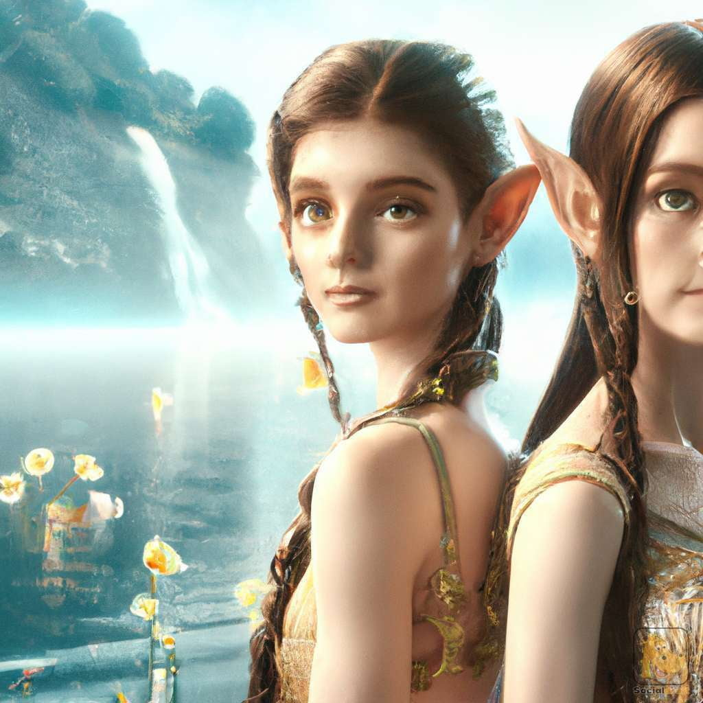 Elf Girls In Lakes - Socialdraft